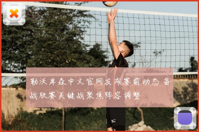 勒沃库森中文官网发布赛前动态 备战联赛关键战聚焦阵容调整